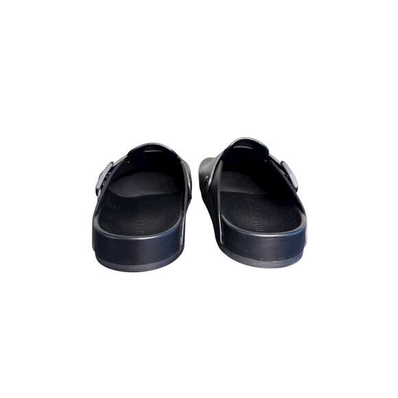 Balenciaga NIB Unisex Leather Sunday Mules in Black Size 36 - Picture 10 of 11